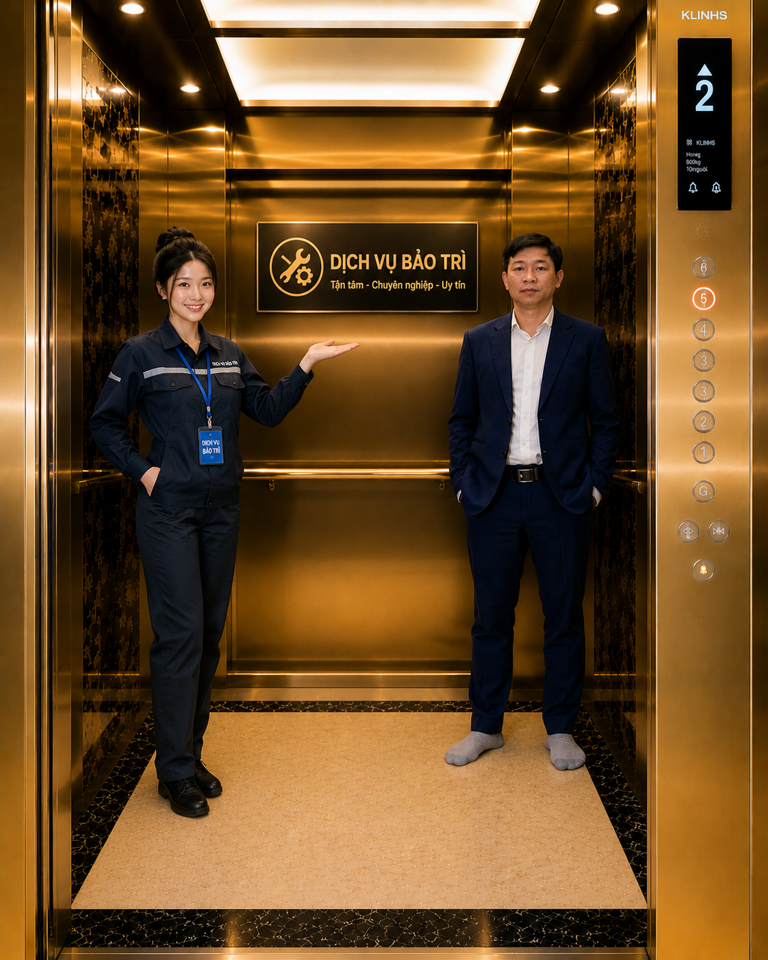 Công ty sửa chữa thang máy